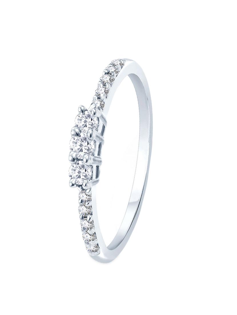 white brass hand ring (set of 4) - 11407689 - Zoom Image - 4