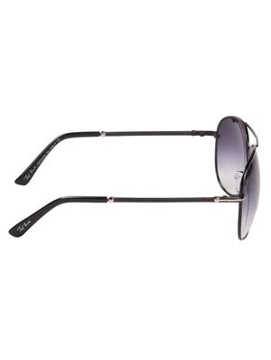 purple color, oval frame sunglasses - 11425648 - Standard Image - 4