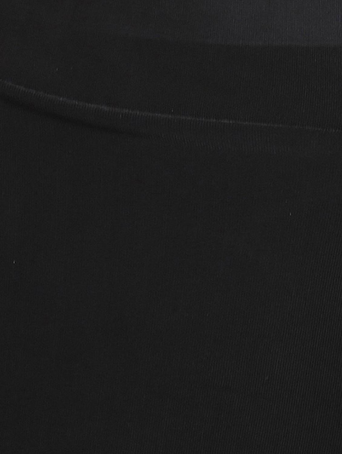 solid black satin palazzo - 11441825 - Zoom Image - 4