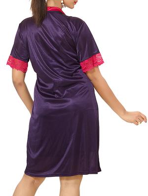 poly satin night wear set (set of 8) - 1145295 - Standard Image - 7