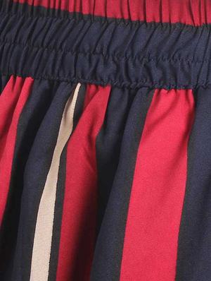 multicolored striped polyester palazzo - 11461360 - Standard Image - 4