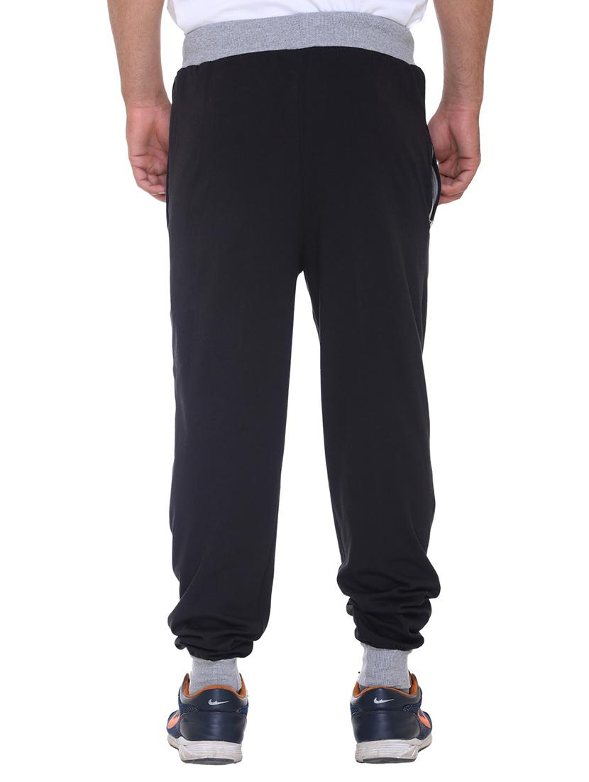 multi colored cotton ankle length track pant - 11462211 - Zoom Image - 4