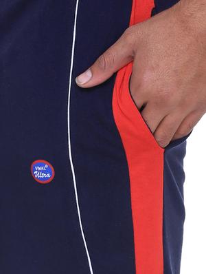 multi colored cotton ankle length track pant - 11462258 - Standard Image - 4
