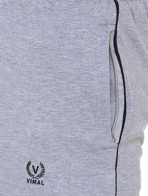 grey cotton full length jogger - 11462260 - Standard Image - 4