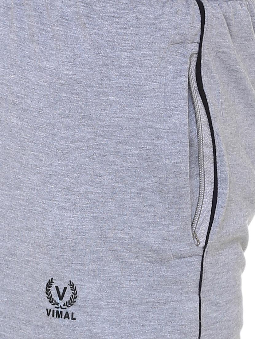 grey cotton full length jogger - 11462260 - Zoom Image - 4