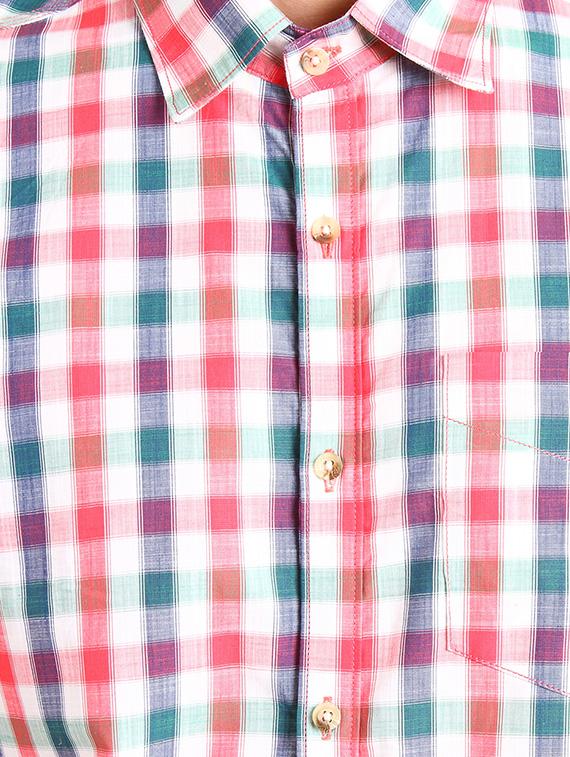 multi colored cotton casual shirt - 11463036 - Zoom Image - 4
