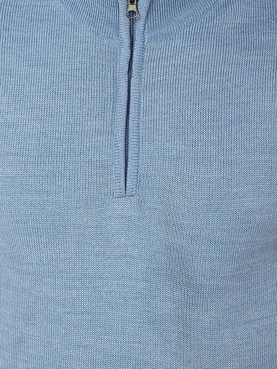 blue acrylic pullover - 11499056 - Zoom Image - 4