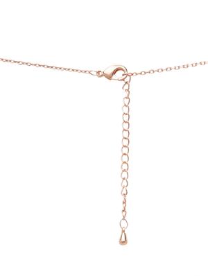 rose gold layered heart and 'princess' pendant necklace - 1151013 - Standard Image - 4