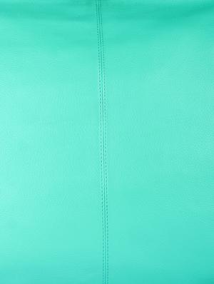 solid green leatherette handbag - 11512622 - Standard Image - 4