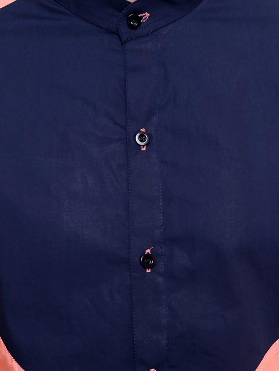 pink cotton casual shirt - 11536376 - Zoom Image - 4