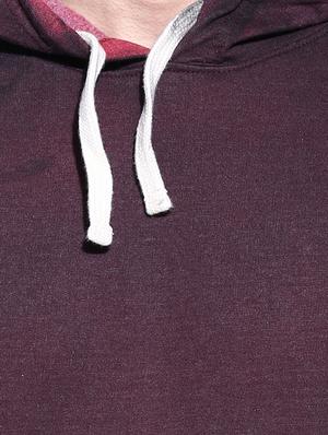 red ombre cotton sweatshirt - 11614421 - Standard Image - 4