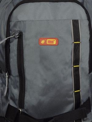 grey polyester backpack - 11631958 - Standard Image - 4