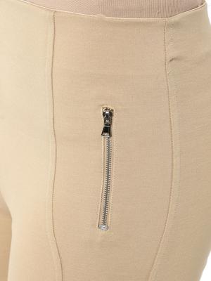 beige viscose jeggings - 11656147 - Standard Image - 4