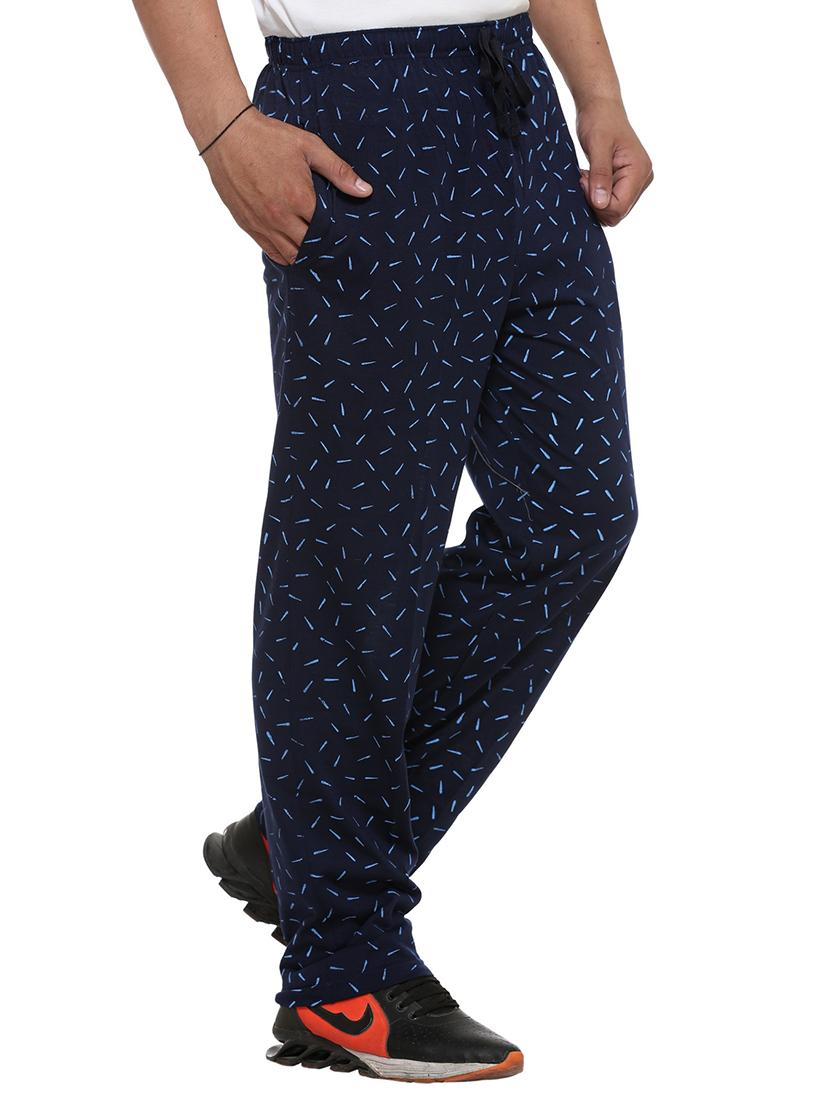 multi colored cotton ankle length track pant - 11677985 - Zoom Image - 4