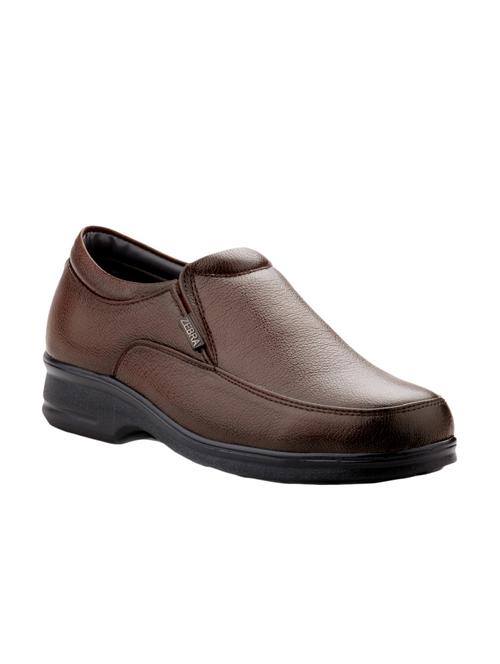 brown leather slip on - 11684934 - Standard Image - 1
