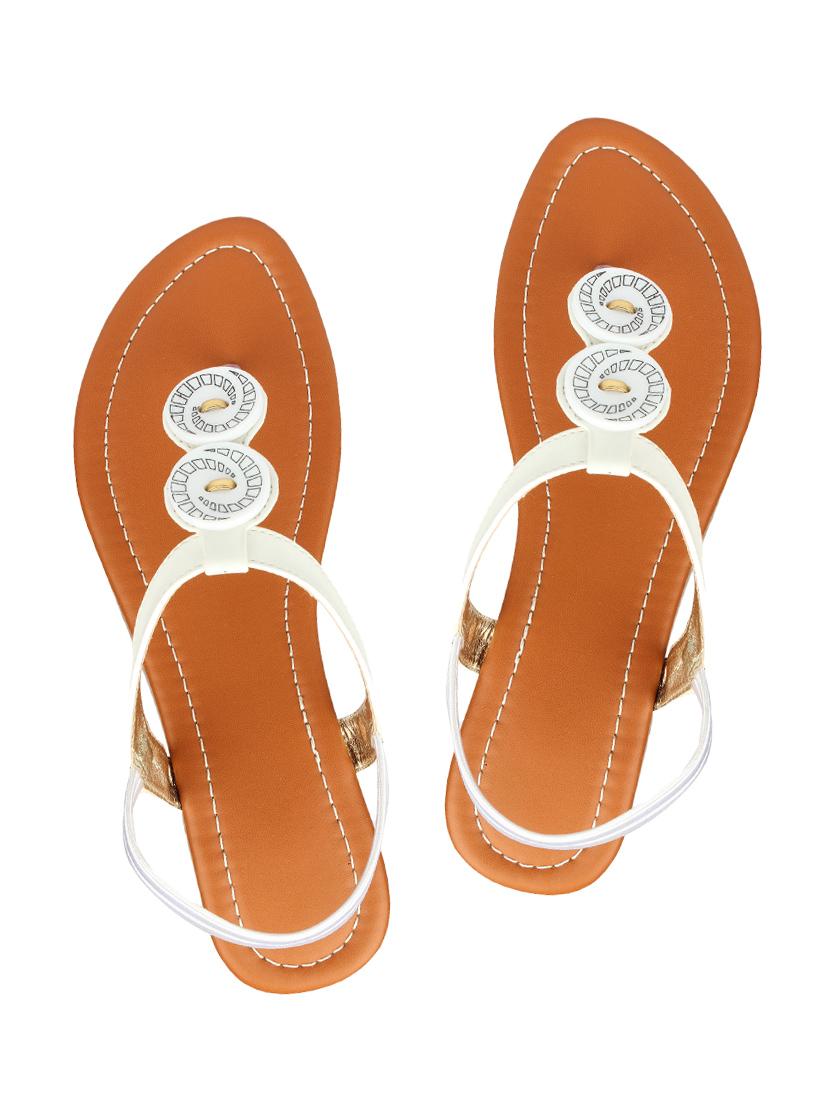 white back strap sandal - 11696517 - Zoom Image - 4