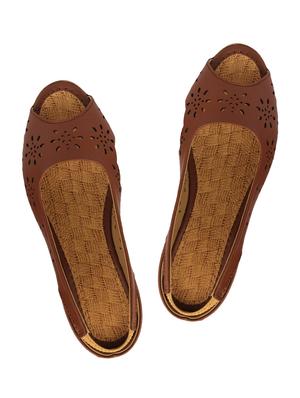 tan back strap sandal - 11696522 - Standard Image - 4