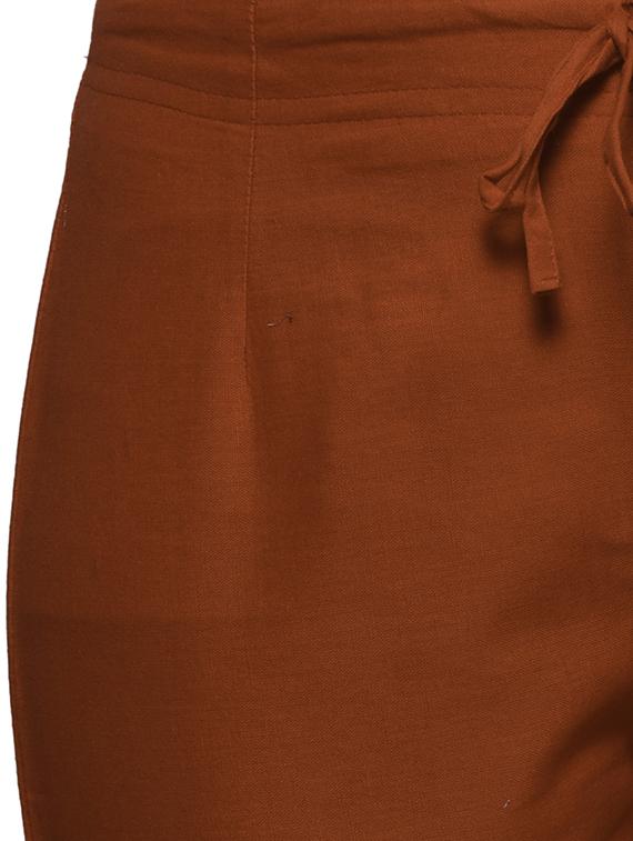red cotton trouser - 11698446 - Zoom Image - 4