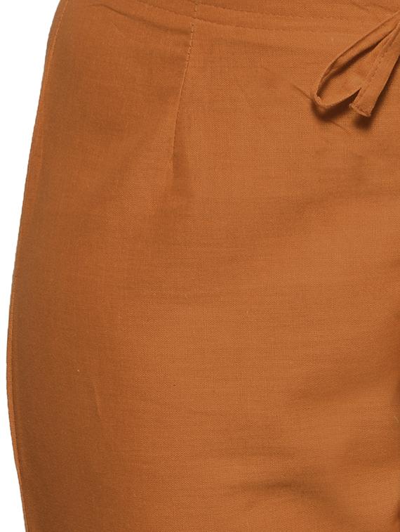 orange cotton trouser - 11698448 - Zoom Image - 4