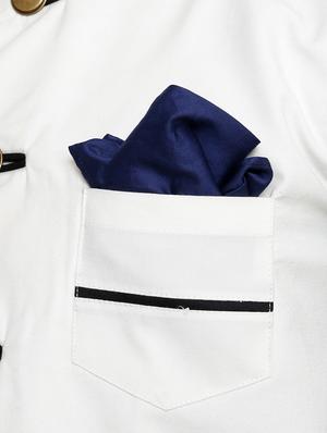 solid white cotton nehru jacket - 11704590 - Standard Image - 4