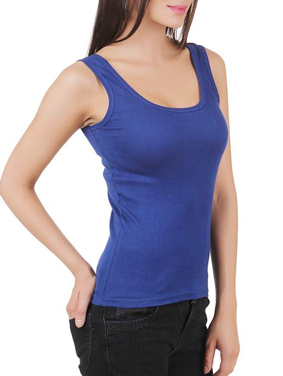 multi colored cotton tank tee set of 5 - 11707304 - Zoom Image - 7