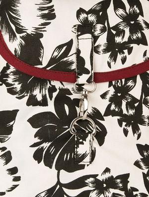 printed canvas sling bag - 11734895 - Standard Image - 4