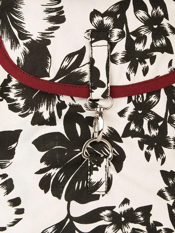 printed canvas sling bag - 11734895 - Zoom Image - 4