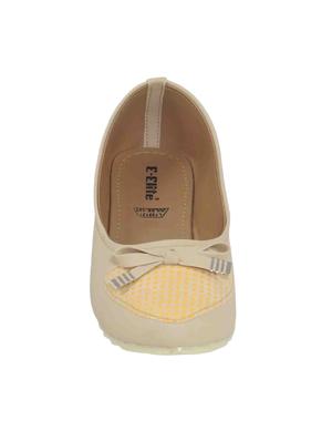 beige fabric slip on ballerina - 11748280 - Standard Image - 4