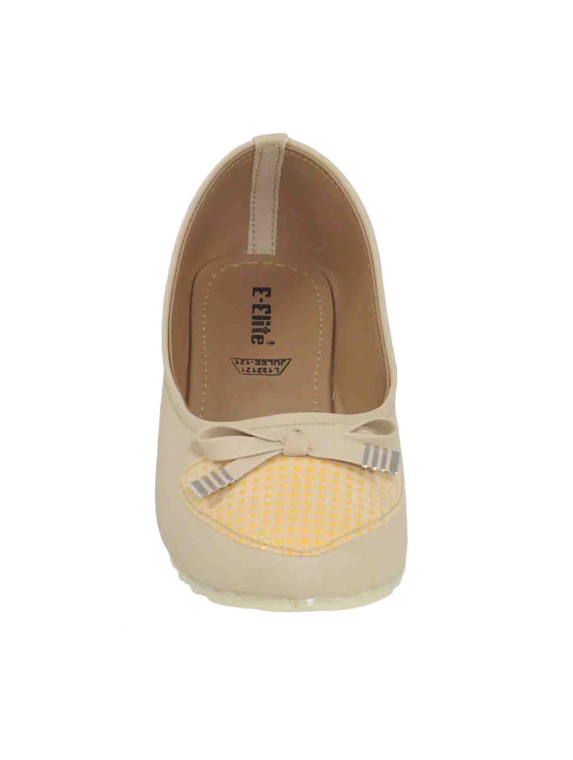 beige fabric slip on ballerina - 11748280 - Zoom Image - 4