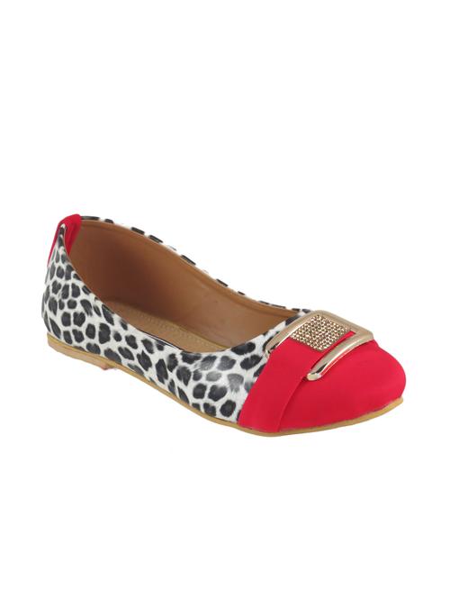 multi colored fabric slip on ballerina - 11748284 - Standard Image - 1