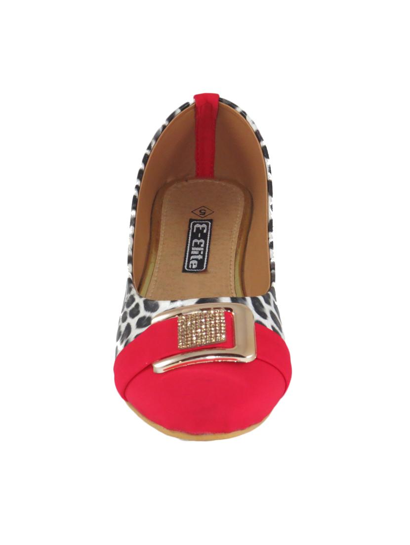 multi colored fabric slip on ballerina - 11748284 - Zoom Image - 4