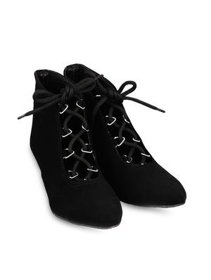 black patent leather ankle boots - 11807186 - Standard Image - 4