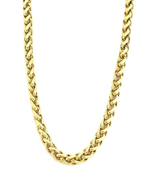 gold metal chain necklace - 11831272 - Very Small Image - 1