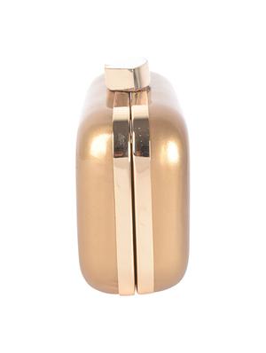 gold metal clutch - 11857913 - Standard Image - 4