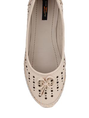 beige slip on ballerina - 11864802 - Standard Image - 4