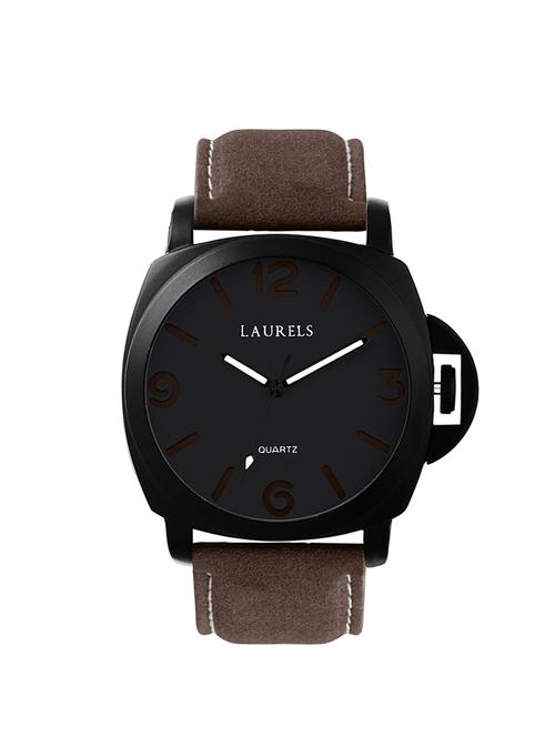 Laurels Invaders Analog Black Dial Men's Watch - Lo-Ind-0209Blk - 11874039 - Standard Image - 1