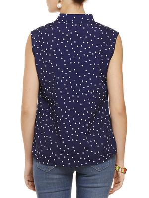 multi colored polyester regular top - 11910589 - Standard Image - 4