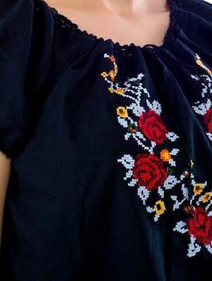 floral embroidered blouson top - 11912559 - Standard Image - 4