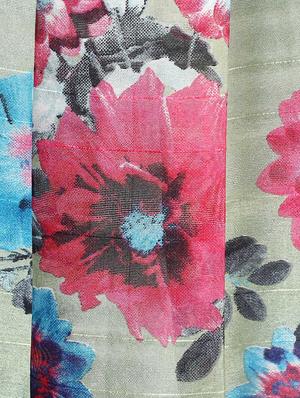multi colored silk blend box pleat skirt - 11913535 - Standard Image - 4