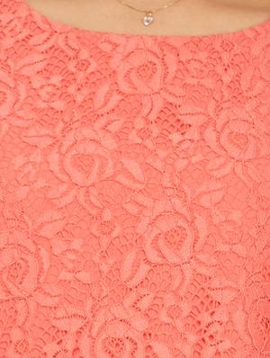 peach georgette regular top - 11933277 - Standard Image - 4