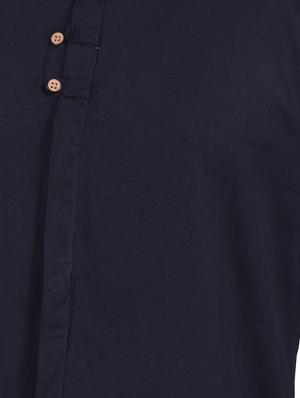 black cotton casual shirt - 11951225 - Standard Image - 4