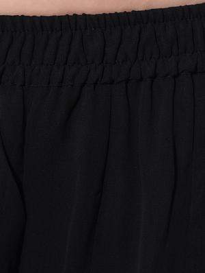 black chiffon sharara - 11952695 - Standard Image - 4