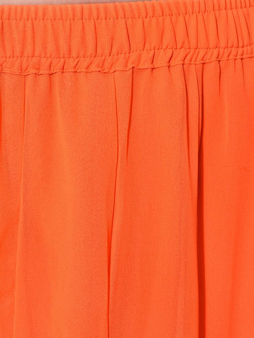 orange chiffon sharara - 11952697 - Zoom Image - 4