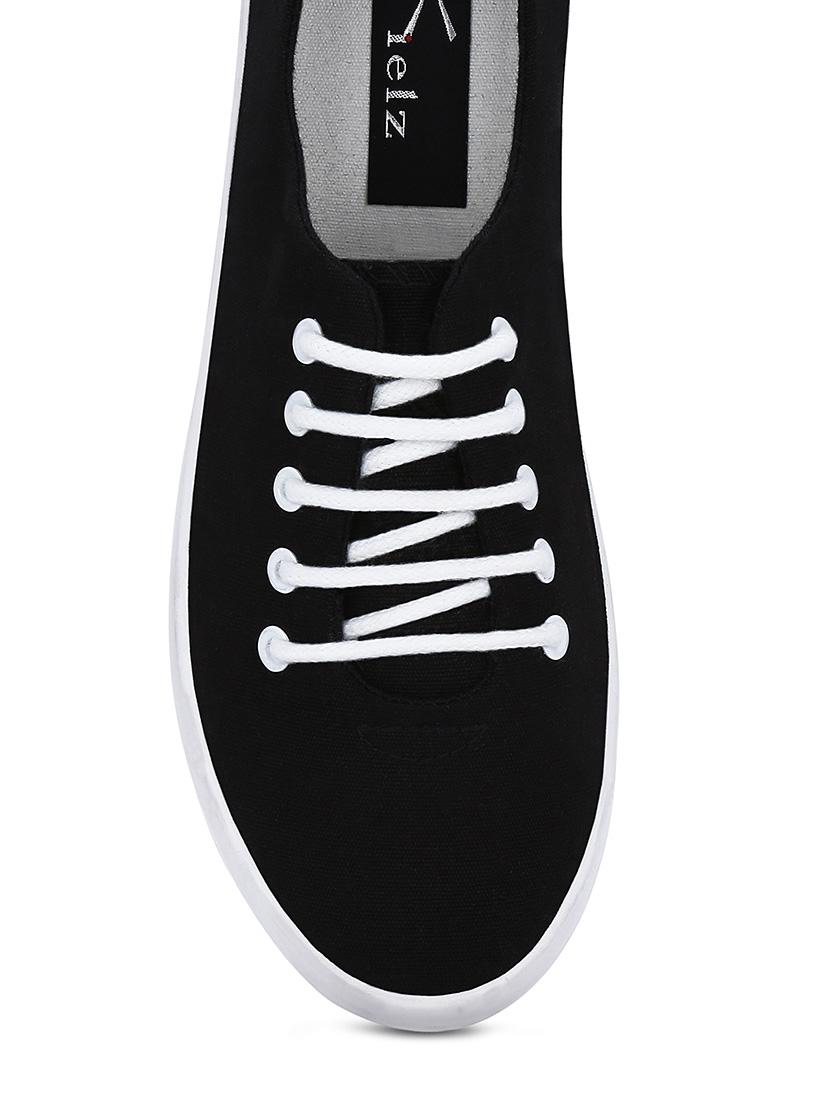 black canvas sneaker - 11960331 - Zoom Image - 4
