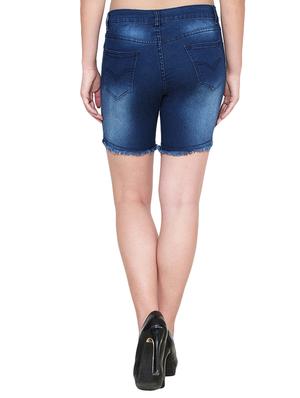 set of 3 multicolored denim shorts - 12079694 - Standard Image - 7