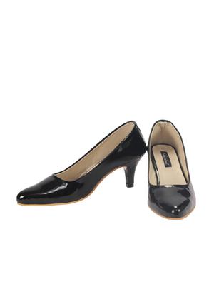 black patent leather pump - 12084397 - Standard Image - 4