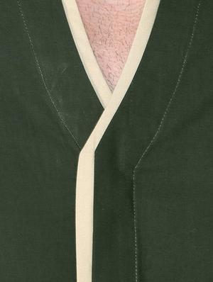 green cotton casual shirt - 12096540 - Standard Image - 4