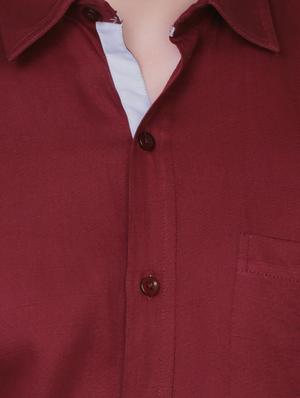 beige cotton casual shirt - 12105378 - Standard Image - 4
