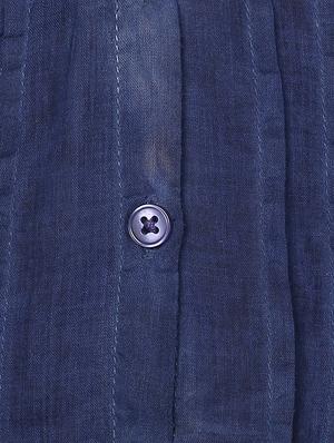 blue cotton regular shirt - 12108067 - Standard Image - 4
