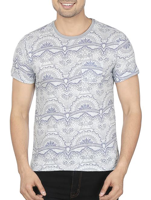 blue cotton tshirt - 12114396 - Standard Image - 1